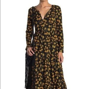 Free People | Tiers of Joy floral maxi dress